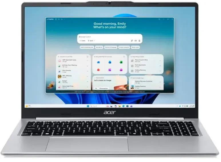 Изображение Ноутбук Acer Aspire Lite 15 AL15-49P-R73X (AMD 7430U 2300 МГц/ SSD 512 ГБ  /RAM 8 ГБ/ 15.6" 1920x1080/VGA встроенная/ Без ОС) (NX.DT8CD.006)
