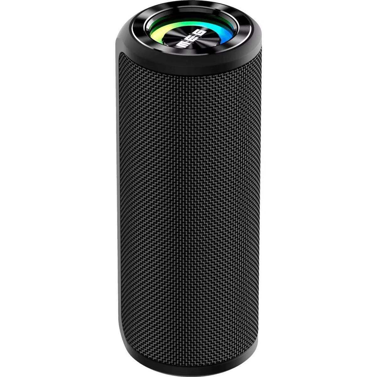 Изображение Портативная акустика MEG SCA030BL 30Вт, Bluetooth, влагозащита IPX5, время работы 12ч (30 Вт   черный)
