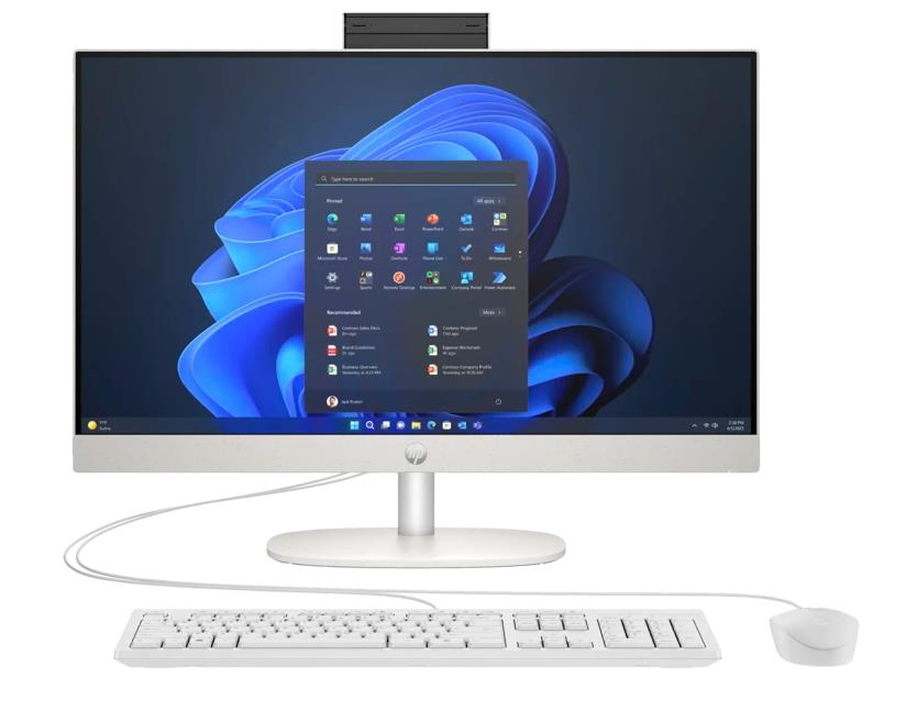 Изображение Моноблок HP ProOne 240 G10 (D10F9ET) (23.8"/1.7 ГГц/16 Гб/SSD 512 Гб  нет  Гб/VGA встроенная/Без ОС)