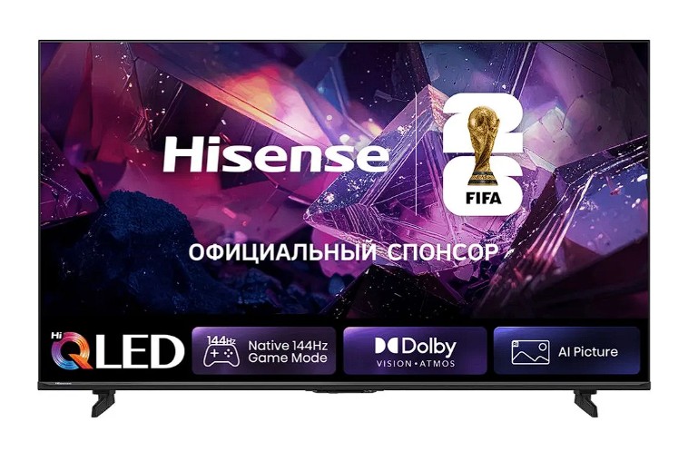Изображение Телевизор Hisense 50E7S PRO 50" HDR, 4K Ultra HD Smart TV черный