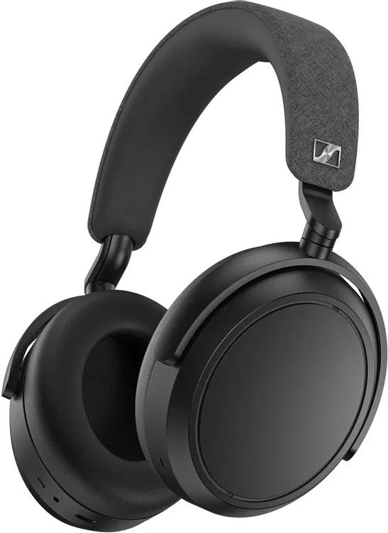 Изображение Bluetooth-гарнитура/наушники Sennheiser MOMENTUM 4 Wireless Black (черный)