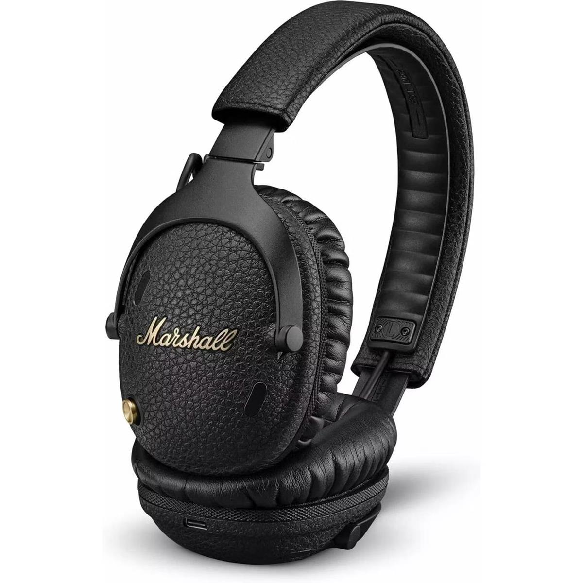 Изображение Bluetooth-гарнитура/наушники Marshall Monitor III A.N.C., Black (черный)