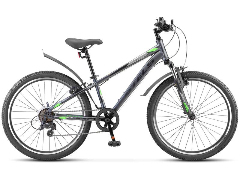Изображение Велосипед Stels Turbo 400 24V Z010 (м) (зеленый, темно-серый/24 "/12.0 ")-2025 года EP-00007338/X0000001588