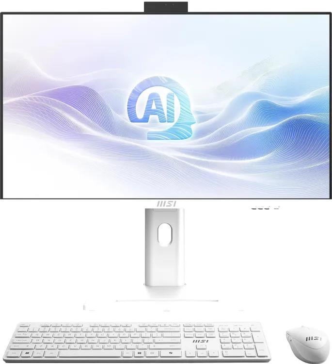 Изображение Моноблок MSI Modern AM273QP AI 1UM-097XRU (9S6-AF0112-097) (27"/1.2 ГГц/16 Гб/SSD 512 Гб  нет  Гб/VGA встроенная/Без ОС)