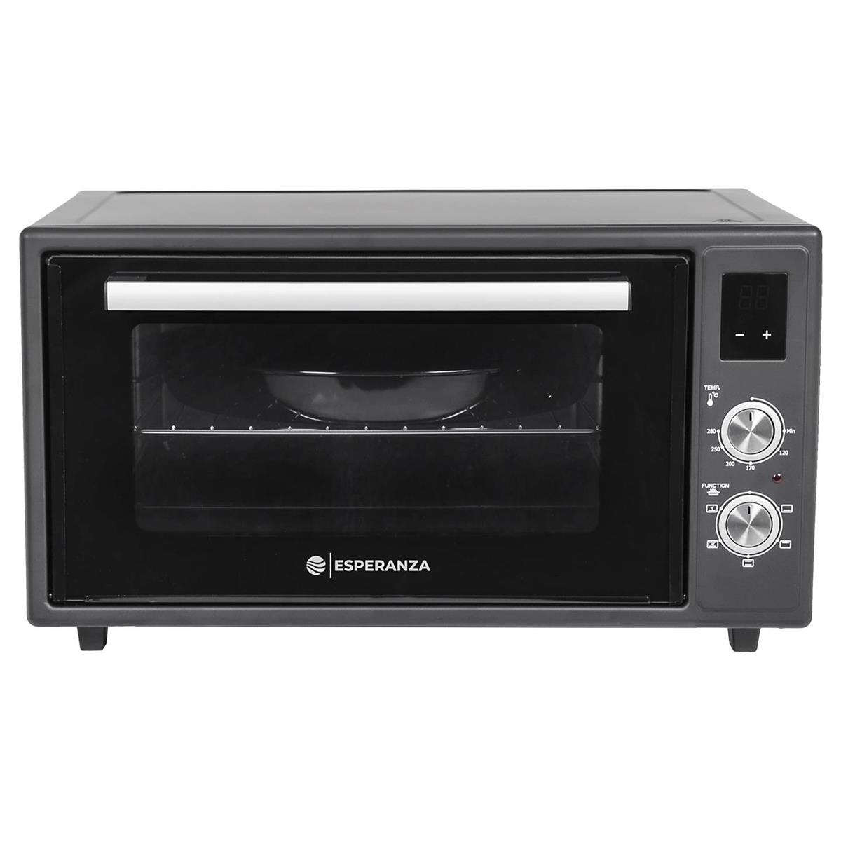 Изображение Электропечь Esperanza TO-48CD BL (48 л /1518 Вт /черный)