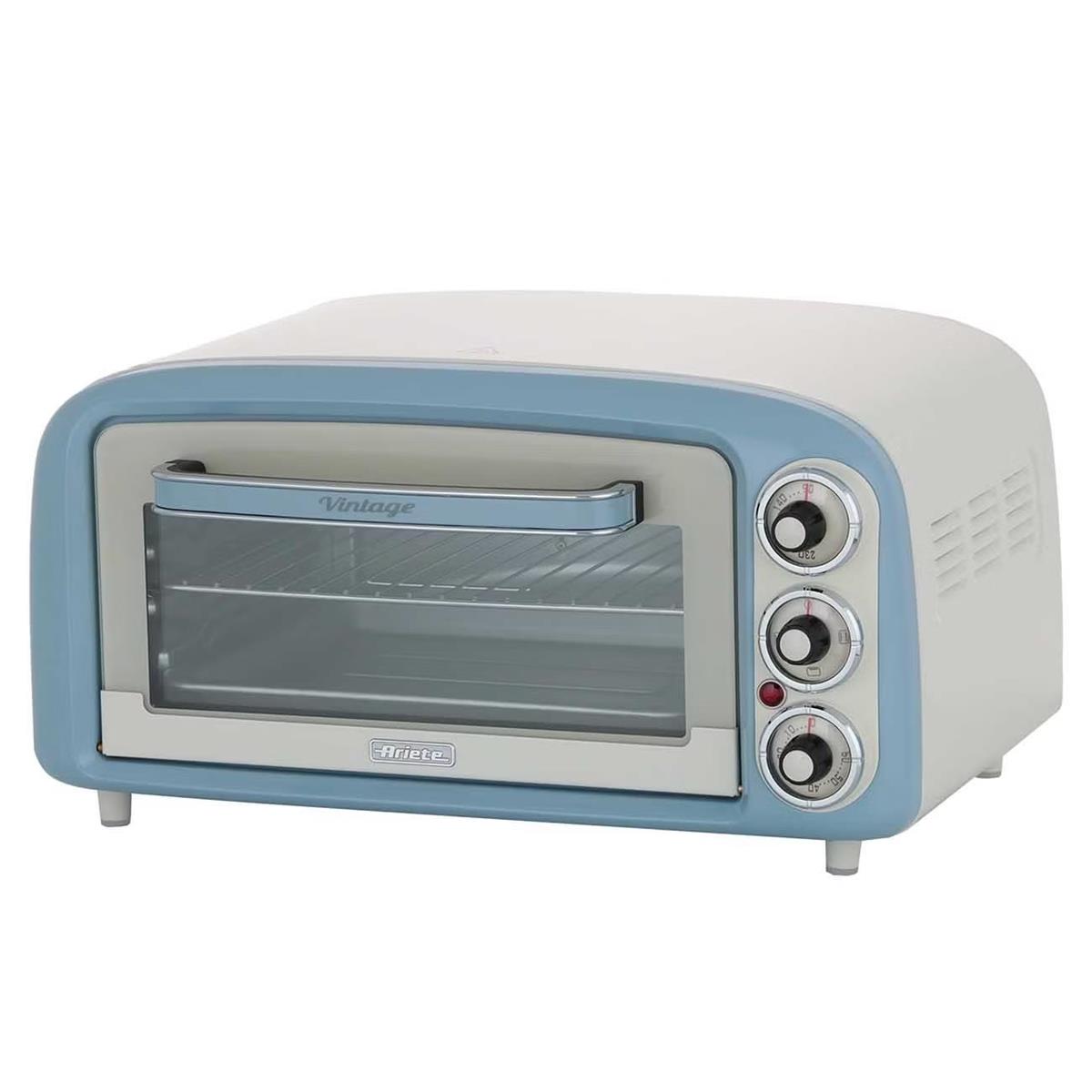 Изображение Электропечь Ariete Vintage 979/05. Объем 18 л. Мощность 1380 Вт (18 л /1380 Вт /голубой)