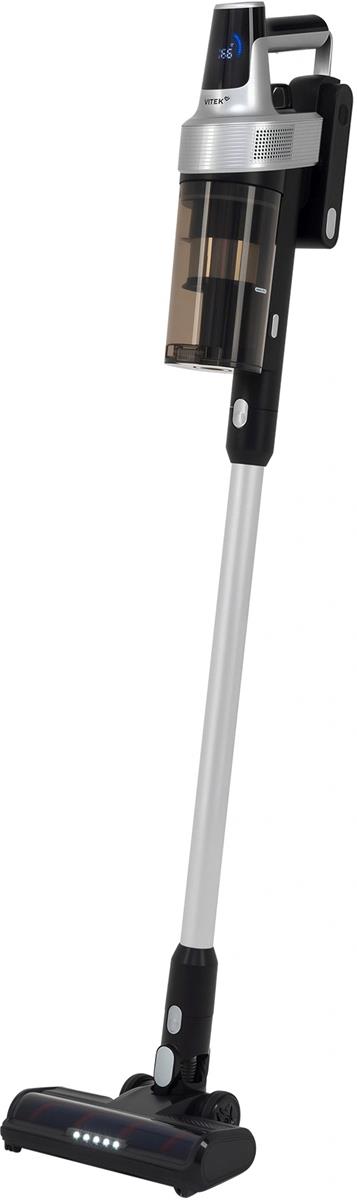Изображение Пылесос VITEK VT-CLS01LIGHT (450 Вт /контейнер/серебристый, серый)
