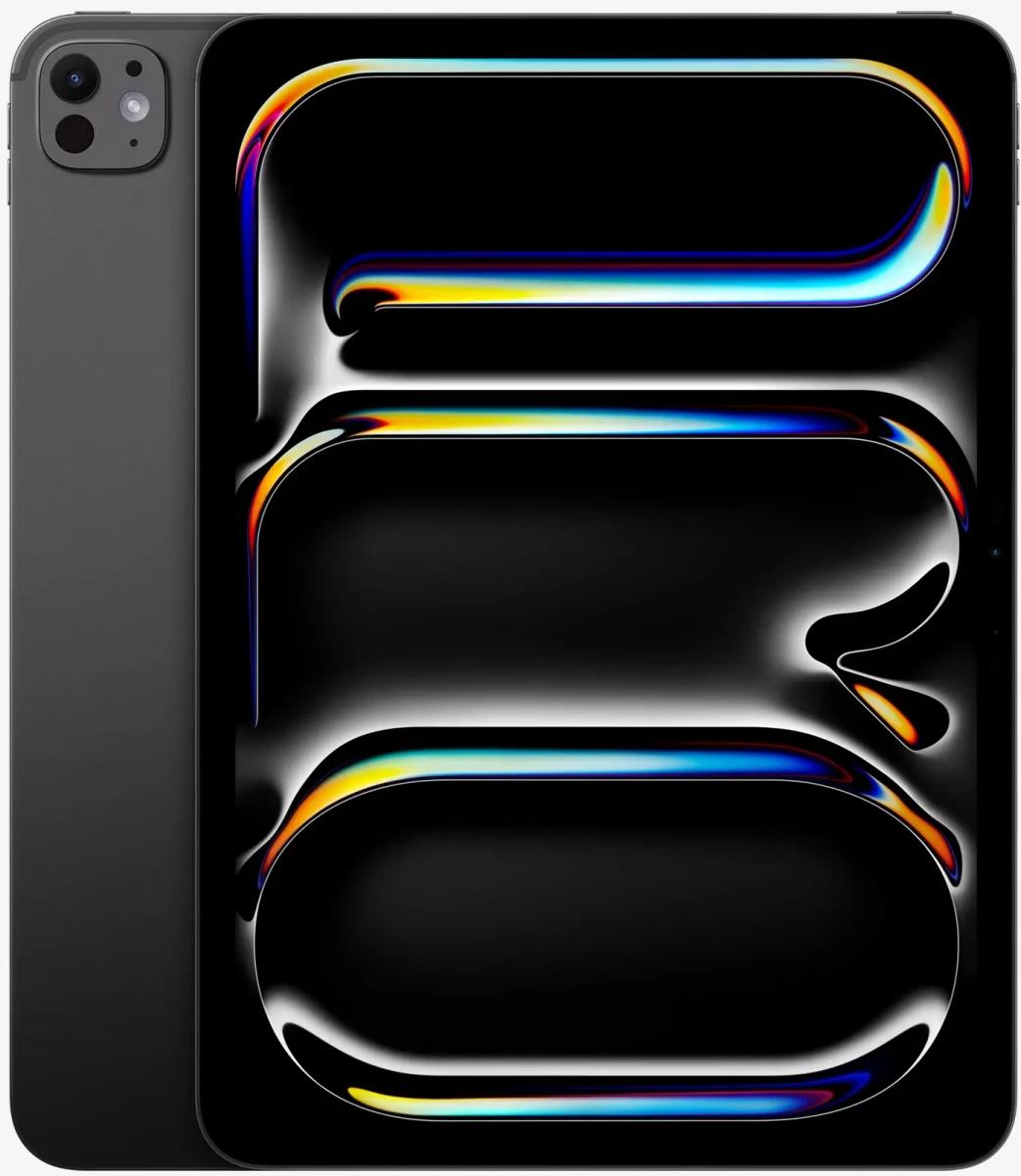 Изображение Планшет Apple iPad Pro 2025  Wi-Fi + Cellular A3358, 11", 256 Гб/12 Гб, GPS, , черный (ME2N4LL/A)