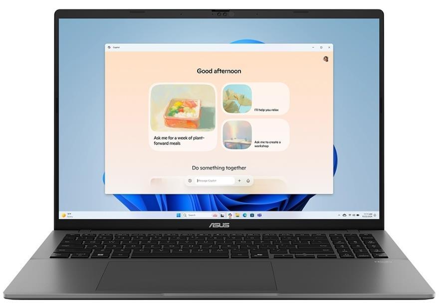 Изображение Ноутбук Asus VivoBook S16 OLED S3607CA-SH139 (Intel 255H 2000 МГц/ SSD 1024 ГБ  /RAM 16 ГБ/ 16" 1920x1200/VGA встроенная/ Windows 11 Pro) (90NB16I2-M00A90_Win11P)