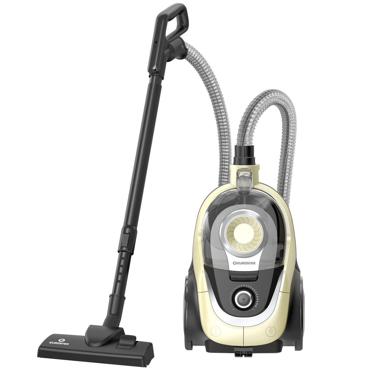 Изображение Пылесос Eurostek EVC-4517 (2800 Вт /контейнер/желтый)