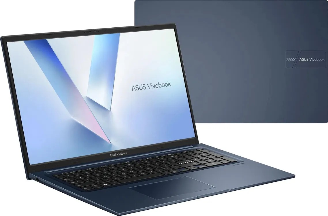 Изображение Ноутбук Asus Vivobook 17 X1704MA-AU010 (Intel 320 1500 МГц/ SSD 512 ГБ  /RAM 16 ГБ/ 17.3" 1920x1080/VGA встроенная/ Без ОС) (90NB17V2-M000Y0)