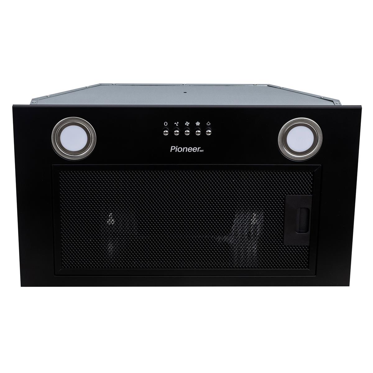 Изображение Встраиваемая вытяжка Pioneer HOB-5200BI_BL (черный, )