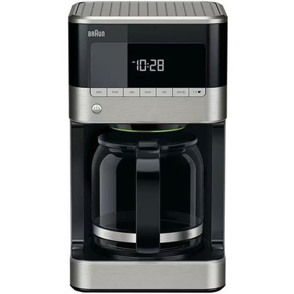 Изображение Кофеварка Braun KF 7120 черный/ серебристый (капельная/1,5 л /1000 Вт )