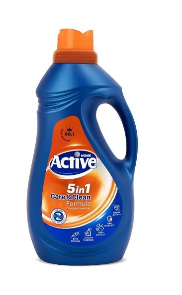 Изображение Гель-концентрат Active Clean Care, 5 в 1 для всех видов тканей 2,1 кг 2000 мл