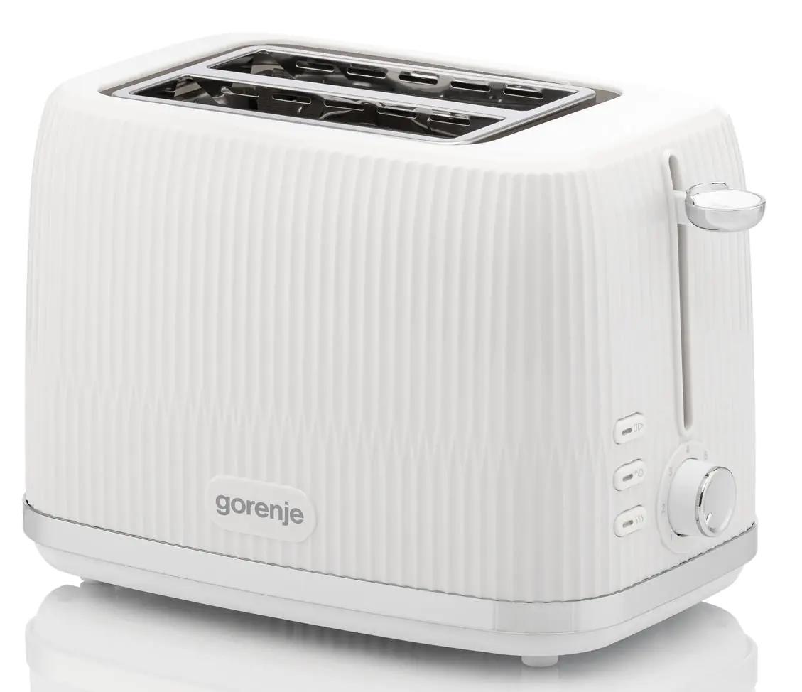 Изображение Тостер Gorenje T850DPW 850Вт (850 Вт  белый)