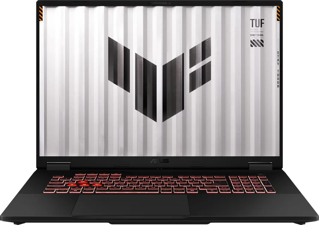 Изображение Ноутбук Asus TUF Gaming A18 FA808PP-S8034 (AMD 8940HX 2400 МГц/ SSD 512 ГБ  /RAM 16 ГБ/ 18" 1920x1200/VGA дискретная/ Без ОС) (90NR0MG1-M001D0)