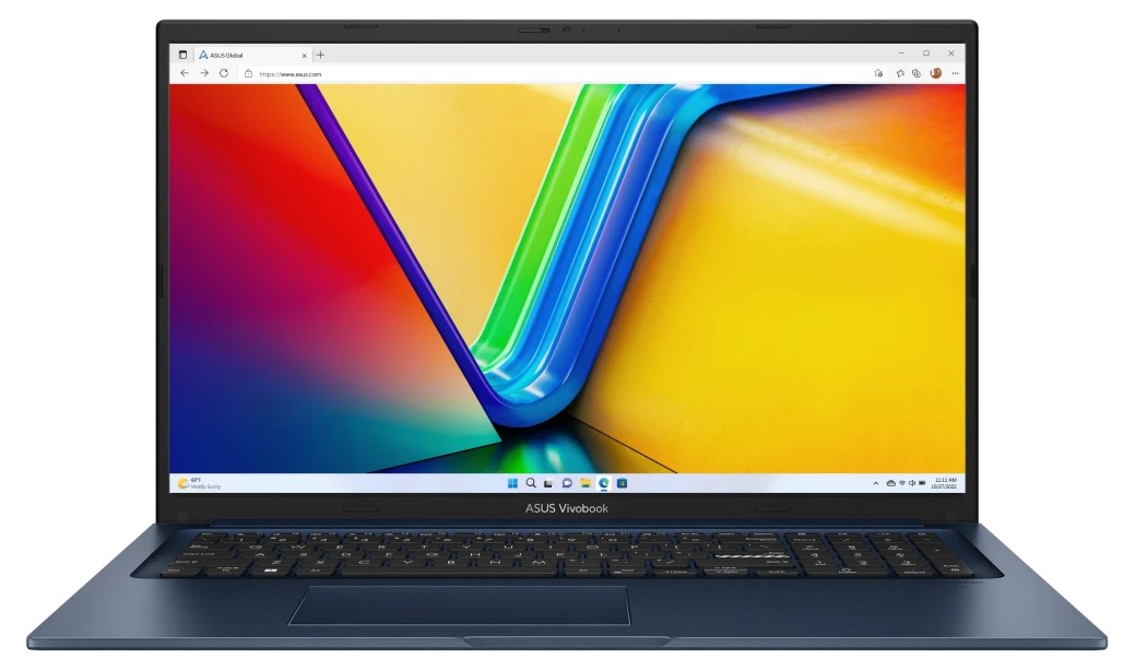 Изображение Ноутбук Asus X1704VA Vivobook 17 (Intel 120U 1400 МГц/ SSD 512 ГБ  /RAM 16 ГБ/ 17.3" 1920x1080/VGA встроенная/ Без ОС) (90NB13X2-M00RJ0)