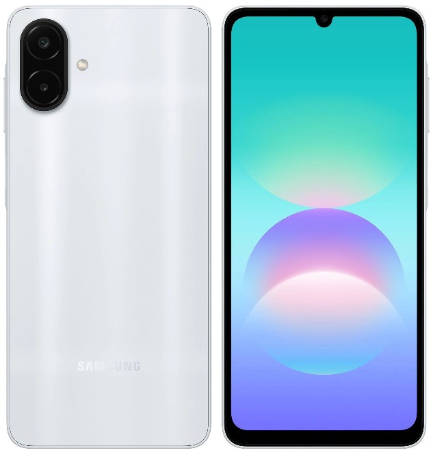 Изображение Смартфон Samsung Galaxy A08 (128 Гб/4 Гб) серебристый