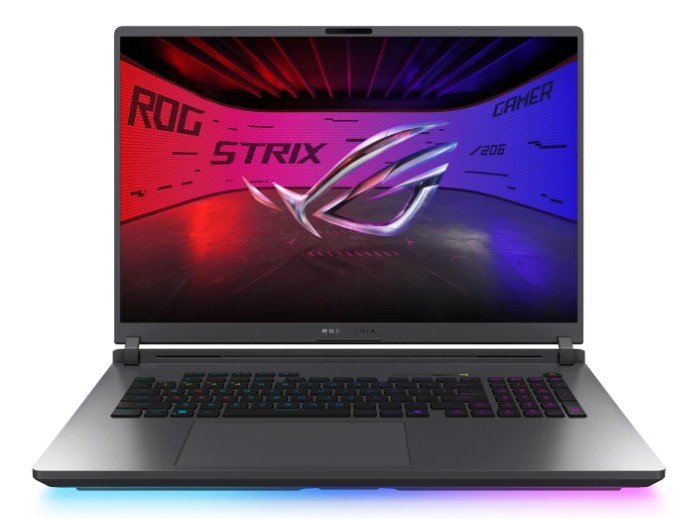 Изображение Ноутбук Asus G815JPR ROG Strix G18 (2025) (Intel 14900HX 2200 МГц/ SSD 1024 ГБ  /RAM 32 ГБ/ 18" 2560x1600/VGA дискретная/ Без ОС) (90NR0LM1-M005R0)