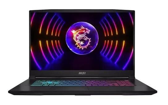 Изображение Ноутбук MSI Katana 17 B13VEK-1622XRUY (Intel 13620H 2400 МГц/ SSD 512 ГБ  /RAM 16 ГБ/ 17.3" 1920x1080/VGA дискретная/ Без ОС) (9S7-17L541-1622)