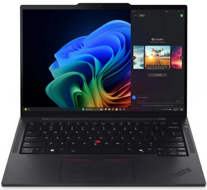 Изображение Ноутбук Lenovo ThinkPad T14s Gen 6 (Intel 258V 2200 МГц/ SSD 512 ГБ  /RAM 32 ГБ/ 14" 1920x1200/VGA встроенная/ Windows 11 Pro) (21QX000MUS)