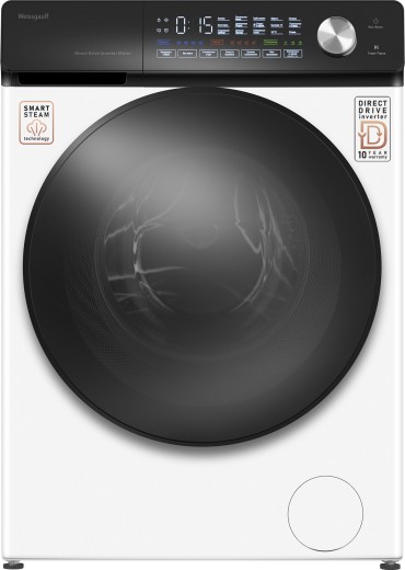 Изображение Стиральная машина Weissgauff WM 45127 Steam Direct Drive, белый (фронтальная, 7 кг, 1200 об/мин )