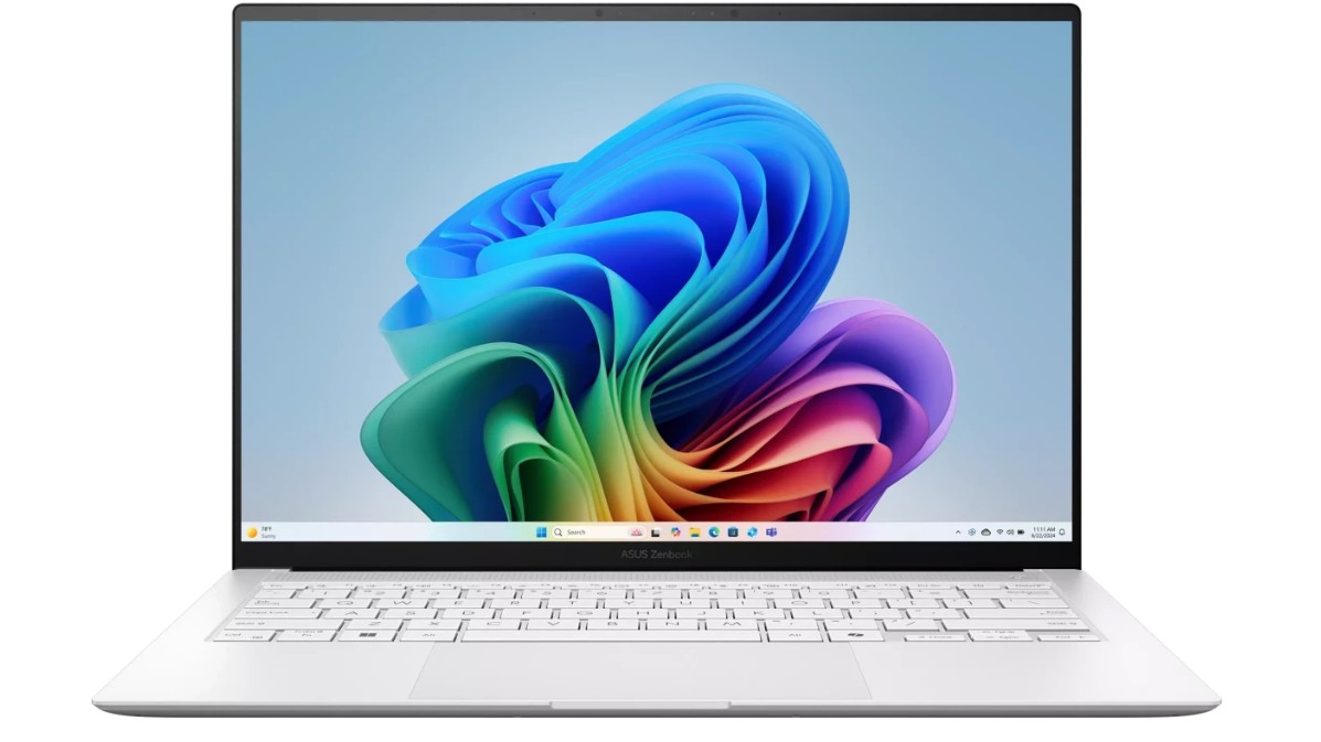 Изображение Ноутбук Asus UX5406SA Zenbook S 14 (Intel 256V 2200 МГц/ SSD 1024 ГБ  /RAM 16 ГБ/ 14" 2880x1800/VGA встроенная/ Без ОС) (90NB14F4-M00320)